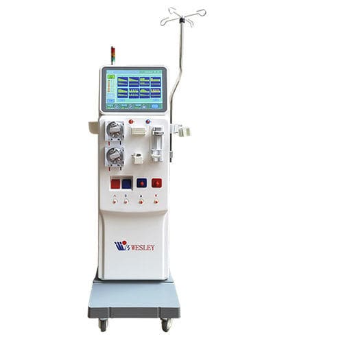 Máquina de hemodiálise com hemodiafiltração - W-T2008-B - Chengdu Wesley Bioscience Technology Co.,Ltd - móvel / com tela sensível ao toque