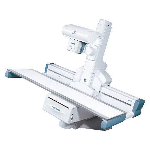 Sistema de radiofluoroscopia digital - Apollo  - DEL Medical - para fluoroscopia diagnóstica / com mesa basculante