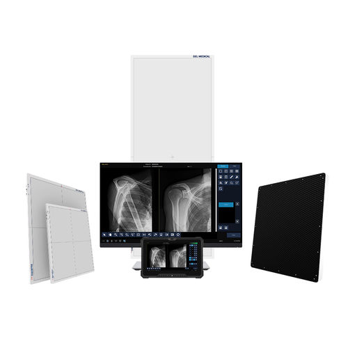 Sistema de aquisição de imagens para radiografia - DELWORKS EDR - DEL Medical