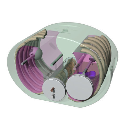 Fantoma para radioterapia - E2E® - CIRS - de pulmão / de tórax / de coluna vertebral