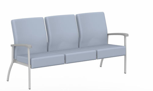 Longarina para sala de espera - GC Belong™ - Global Care - para pessoas obesas / com braços