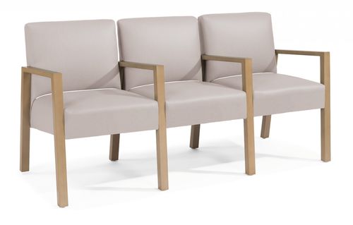 Longarina para sala de espera - HC004-G3 - Flexsteel - de 3 lugares