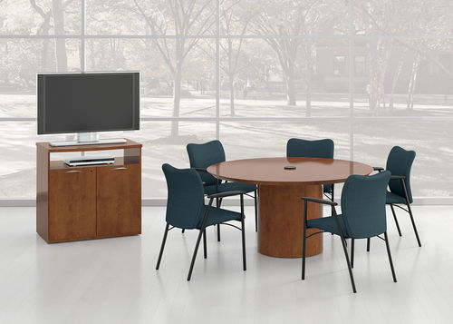 Secretária com gavetas - Clever - National Office Furniture - de recepção / estação de trabalho