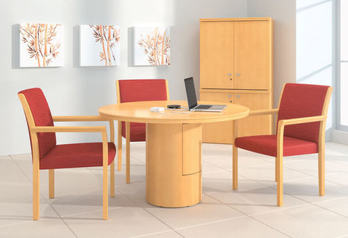 Mesa de escritório - Hiland  - National Office Furniture - para sala de espera / redonda / quadrada