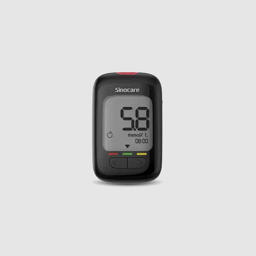 Medidor de glicose automático - Safe AQ Max Ⅲ - Sinocare - GDH-FAD