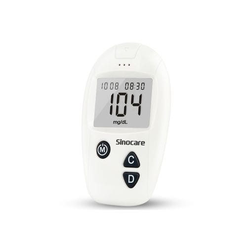 Medidor de glicose GDH - Safe-Accu - Sinocare - para hospital / sem código