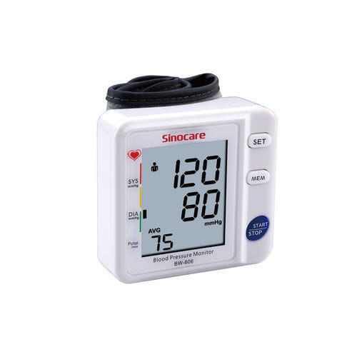 Medidor digital de pressão arterial automático - BW-606 - Sinocare