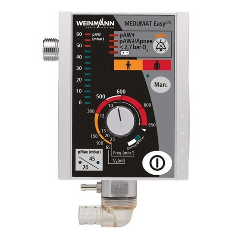 Ventilador para cuidados intensivos - MEDUMAT Easy - WEINMANN Emergency Medical Technology - de emergência / mecânico / de transporte