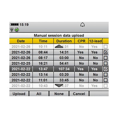 Sistema de gestão de dados - WEINMANN Emergency Medical Technology - de ECG / para hospital / em nuvem