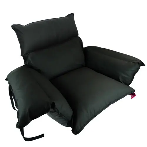 Grande Extended Xl Tush Cush Almofada De Assento Cadeira Carvão 