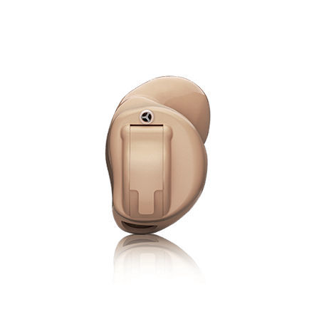 Aparelho auditivo intracanal (ITC) - Insera B-312 NW O - Unitron - bege