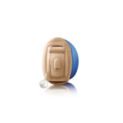 Aparelho auditivo intracanal (ITC) - Insera B-10 NW O - Unitron - bege
