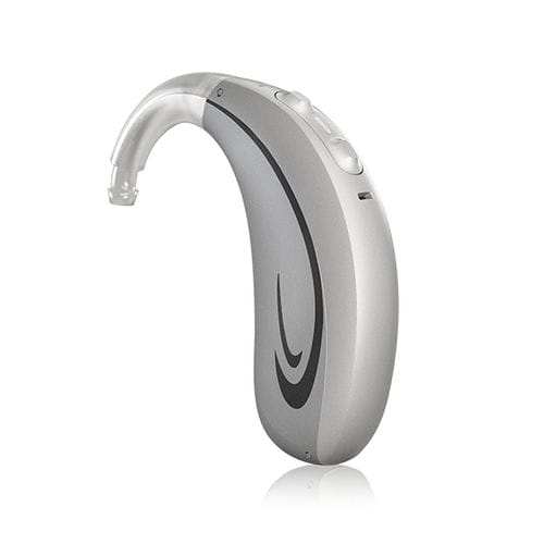 Aparelho auditivo retroauricular (BTE) - FOKUS - Hansaton Akustik - recarregável / wireless