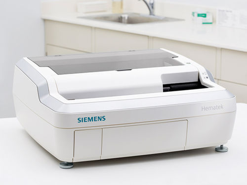Sistema automático de preparação de amostras - Hematek® 3000 - Siemens Healthineers - Laboratory Diagnostics - de laboratório / para coloração de lâminas / para hematologia