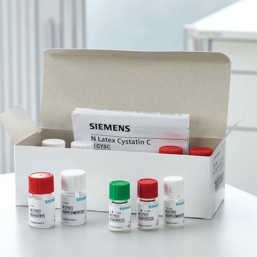 Kit de teste para doenças renais - N Latex - Siemens Healthineers - Laboratory Diagnostics - de cistatina C / de creatinina / de soro
