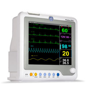 Monitor de paciente portátil - Phoebus P515 - Recorders & Medicare Systems - compacto / de ECG / RESP