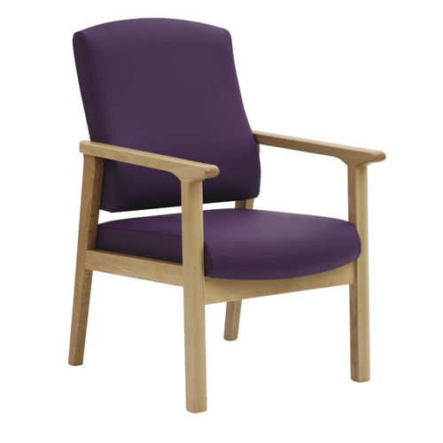 Cadeira de escritório para sala de espera - DALTOK6022 - Knightsbridge Furniture - para sala limpa / com braços / ergonômica