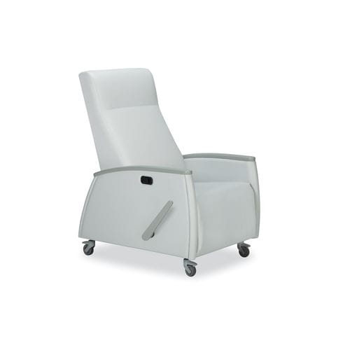 Poltrona de descanso reclinável - Suspend  - IoA Healthcare - com encosto regulável / com rodízios / com apoio para pernas