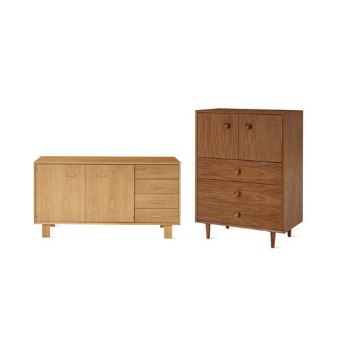 Armário modular - Nelson - Herman Miller - com gavetas / com porta