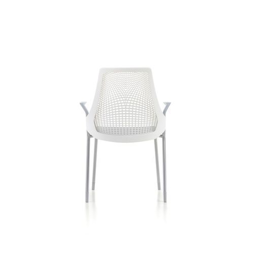 Cadeira para visitante - Sayl Side - Herman Miller - com rodízios / ergonômica / de 4 pés