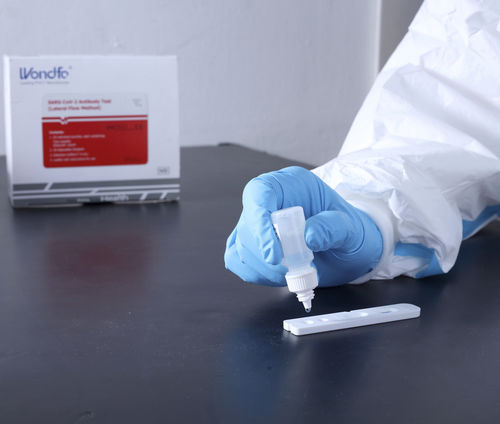 Teste rápido para doenças infecciosas - Guangzhou Wondfo Biotech Co.,Ltd - de COVID-19 / para doenças sexualmente transmissíveis / de estupefacientes