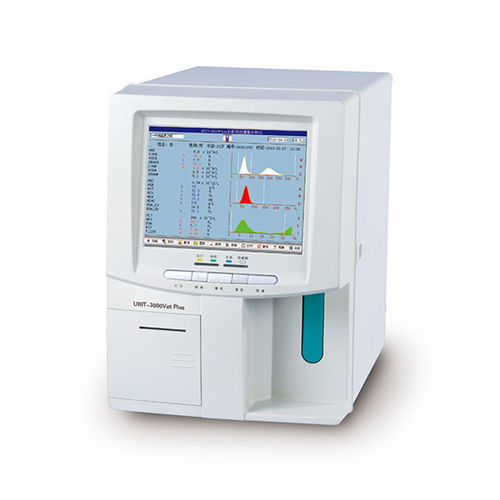 Analisador hematológico veterinário - 3000Vet Plus - Guilin Urit Electronic Group Co.,Ltd - automático / de bancada / 21 parâmetros