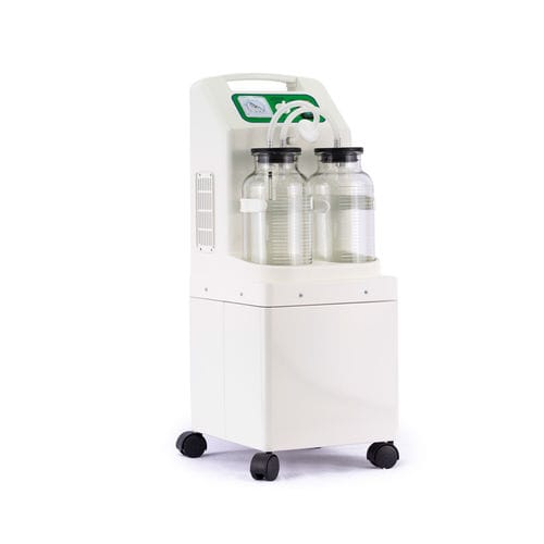Aspirador cirúrgico elétrico - 9E-B - Jiangsu Konsung Medical Equipment - com rodízios / portátil