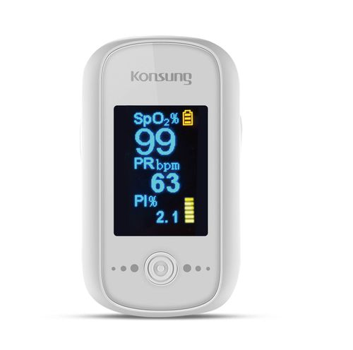 Oxímetro de pulso para dedo - SONOSAT-F02LP - Jiangsu Konsung Medical Equipment - médico-hospitalar / para internação domiciliar / a bateria