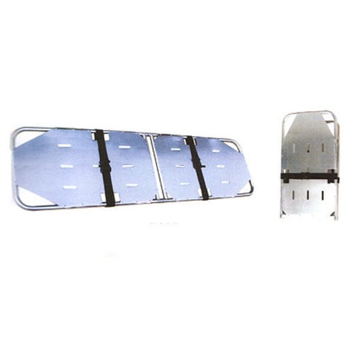 Maca de emergência - SH-004 - Jiangsu Suhong Medical Instruments - dobrável / em alumínio