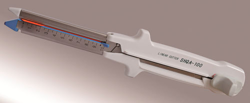 Grampeador cirúrgico linear - SHQA-55L - SURKON Medical - para cirurgia gastrointestinal / para anastomose gastrointestinal / descartável
