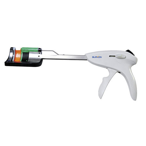 Grampeador cirúrgico curvo - SHH Series - SURKON Medical - para cirurgia gastrointestinal / descartável / cortante