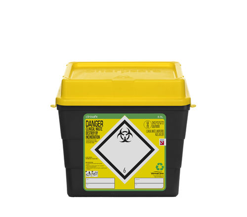 Container para resíduos - 5191XXXX - Vernacare - de laboratório / seguro / de grandes dimensões