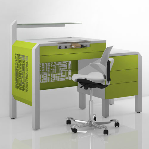 Estação de trabalho para laboratório dentário com gavetas - COMP.4 - CATO