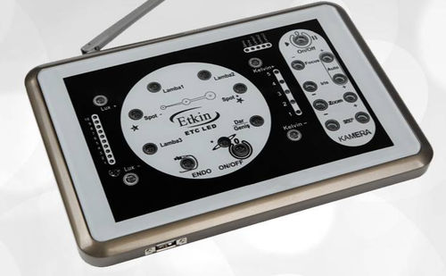 Painel de controle para sala de cirurgia - Etkin Medical Devices - com conexão sem fio