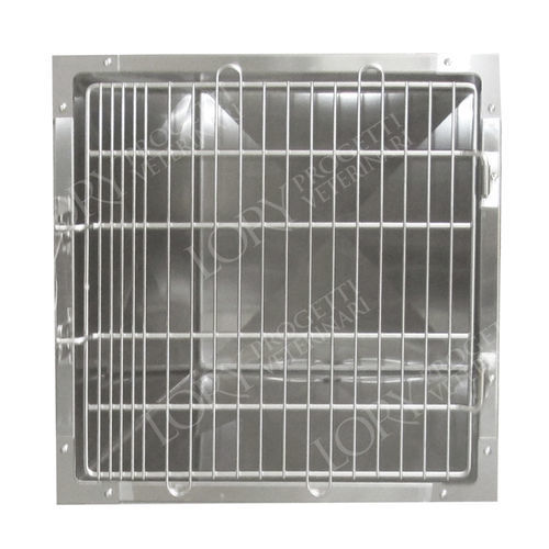 Gaiola veterinária modular - GAMO001 - Lory Progetti Veterinari srl - em aço inoxidável / 1 módulo