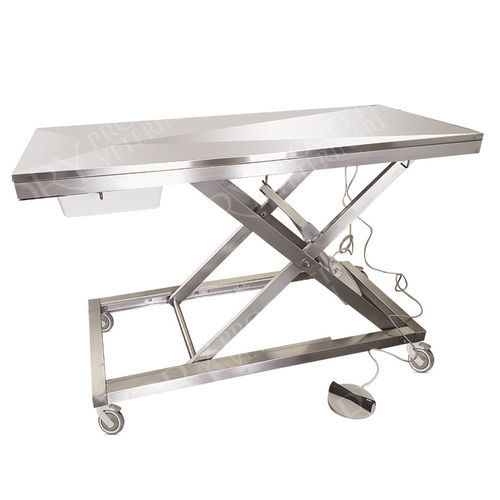 Mesa de exame para uso veterinário - TAV006 - Lory Progetti Veterinari srl - para animais / elétrica / com altura regulável