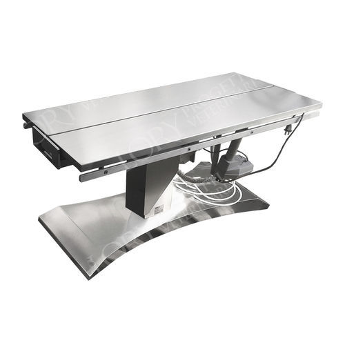 Mesa cirúrgica veterinária elétrica - TAV030 - Lory Progetti Veterinari srl - para animais de grande porte / com altura regulável / com plataforma em V