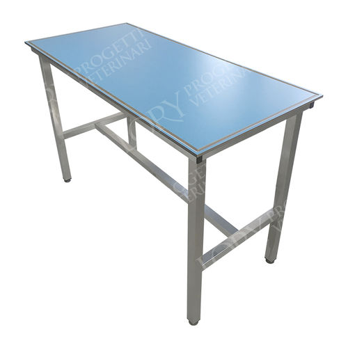 Mesa de exame para uso veterinário - Luminux - Lory Progetti Veterinari srl - para animais / com altura fixa / radiotransparente