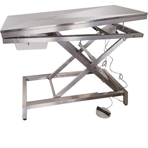 Mesa de exame para uso veterinário - TAV049 - Lory Progetti Veterinari srl - para animais / elétrica / com altura regulável