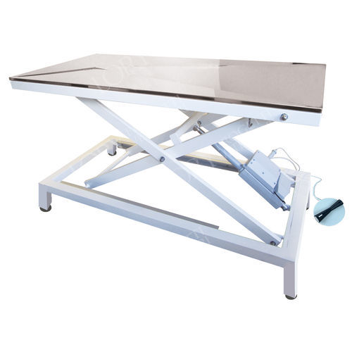 Mesa de exame para uso veterinário - TAV047 - Lory Progetti Veterinari srl - para animais / elétrica / com altura regulável