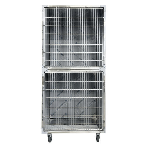 Gaiola veterinária para isolamento - GA051 - Lory Progetti Veterinari srl - para gatos / para cães / modular