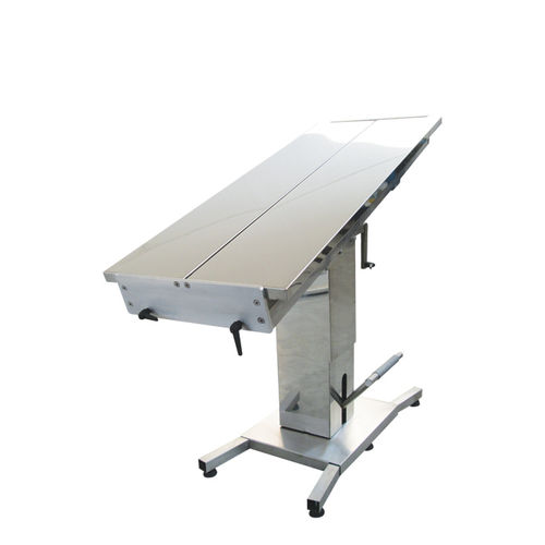 Mesa cirúrgica veterinária hidráulica - Zara - Lory Progetti Veterinari srl - para animais de grande porte / com altura regulável / com plataforma em V