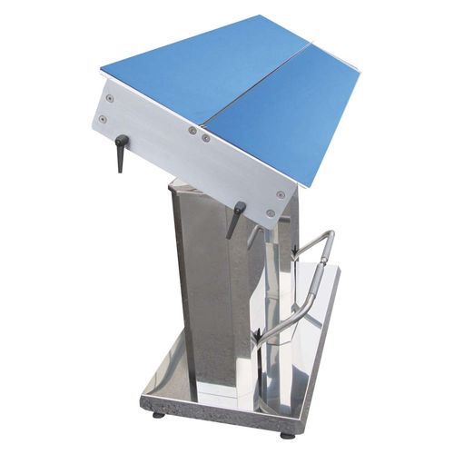 Mesa cirúrgica veterinária hidráulica - Carly - Lory Progetti Veterinari srl - para animais de grande porte / com altura regulável / com plataforma em V