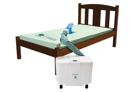 Colchão para cama hospitalar - Novamed Europe - de ar estático / com bomba de ar