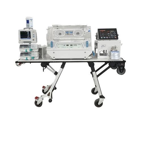 Incubadora neonatal de transporte - HB2000 - Rooe Medical - com rodízios / elétrica / com 4 portinholas