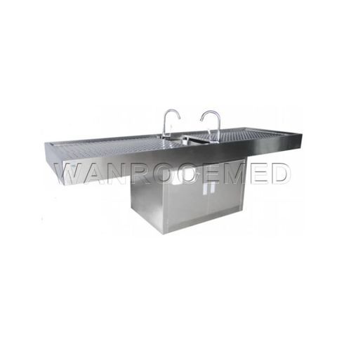 Mesa de dissecção - GA2003A4 - Rooe Medical - retangular / para animais / com rodízios