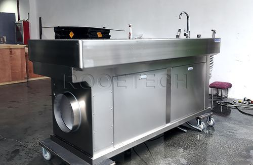Mesa para necropsia - GA2003A3  - Rooe Medical - de dissecção / de lavagem de cadáveres / de necropsia