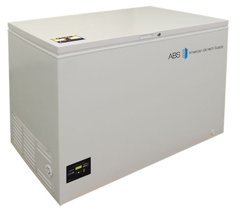 Freezer de laboratório - ABT-15CMP - American Biotech Supply - horizontal / com 1 porta / com degelo manual