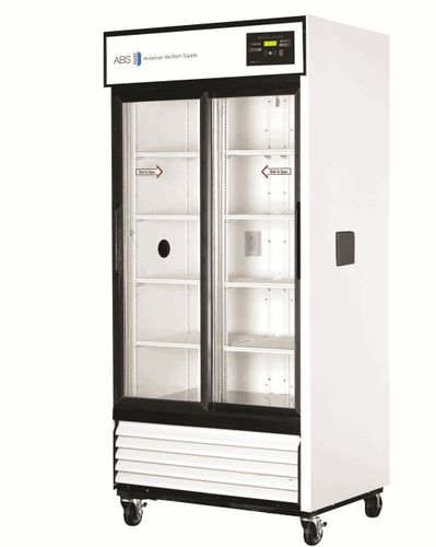 Refrigerador para cromatografia - ABT-33C - American Biotech Supply - de laboratório / vertical / com rodízios
