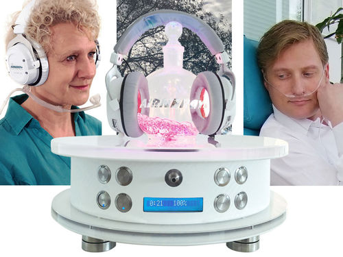 Aparelho de terapia espirovital de mesa - AIRNERGY Spa-Set - Airnergy - para doenças pulmonares / para problemas dermatológicos